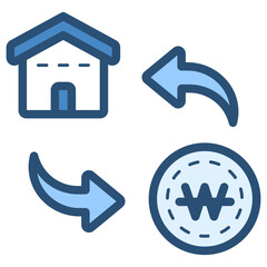 property transaction in won currency