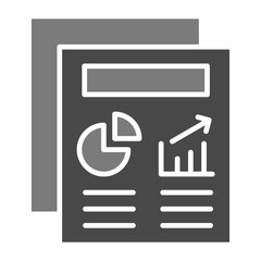 Business Report Icon