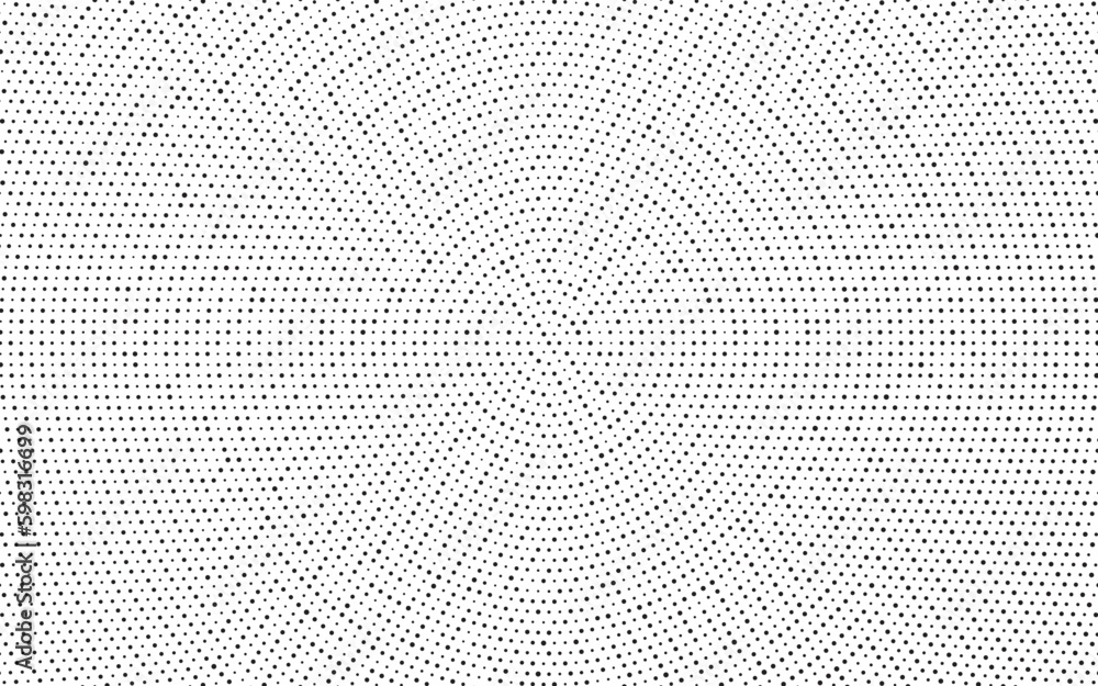 Aufkleber halftone vector background. monochrome halftone pattern. abstract geometric dots background. pop art