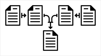 File Merge Icon M_2304003