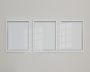 3 Frame Mockup Gallery Wall