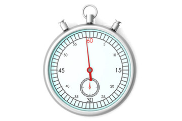 Stopwatch isolated on white background