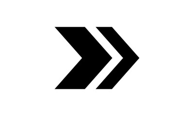 Arrow logo template icon vector image