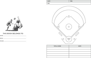 Baseball Playbook Kdp Interior