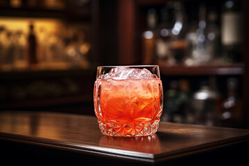 Bloody or virgin mary cocktail , created with AI tools