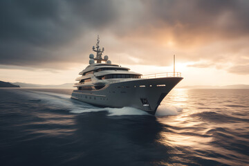 Fototapeta na wymiar luxury yacht