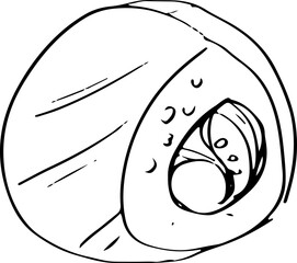 Salmon Nigiri sketch