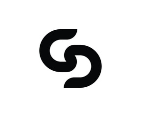 Fototapeta premium gd logo vector branding design template