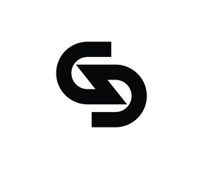 G and D logo vector branding design template