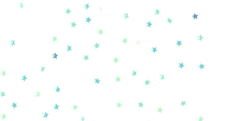 Abstract pattern of random falling silver stars on white background. - png transparent