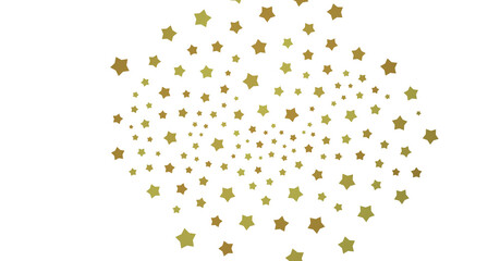 XMAS Stars - stars background, sparkle lights confetti falling. magic shining Flying christmas stars on night  (PNG transparent)