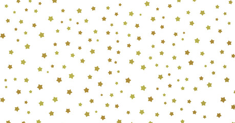 Stars - golden stars - (PNG transparent)