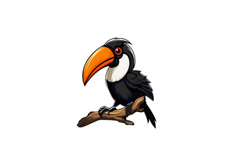 Fototapeta premium Bird vector illsutarion