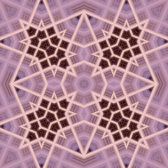 Square seamless patterns. Woven wonderful digital patterns. Modern fashion. Kaleidoscope