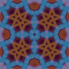 Fototapeta na wymiar Square seamless patterns. Woven wonderful digital patterns. Modern fashion. Kaleidoscope