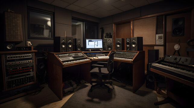 Home Music Studio Booth