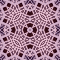 Square seamless patterns. Woven wonderful digital patterns. Modern fashion. Kaleidoscope