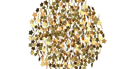 Stars - stars background, sparkle lights confetti falling. magic shining Flying christmas stars on night