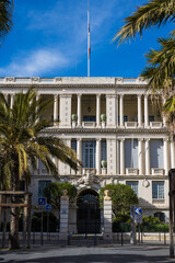 Façade du Palais des Rois de Sardaigne, aujourd'hui Palais de la Préfecture