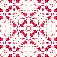 Square seamless patterns. Woven wonderful digital patterns. Modern fashion. Kaleidoscope