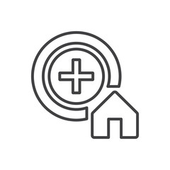 Home With Cancel Icon