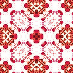 Square seamless patterns. Woven wonderful digital patterns. Modern fashion. Kaleidoscope