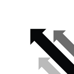arrows pointing up arrows up trend grow up economic business graph diagonal