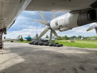 airplane in the airport