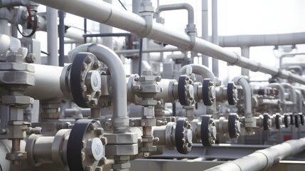 Inside the Complex Network of an Oil Refinery: A Close-up Look, generative AI