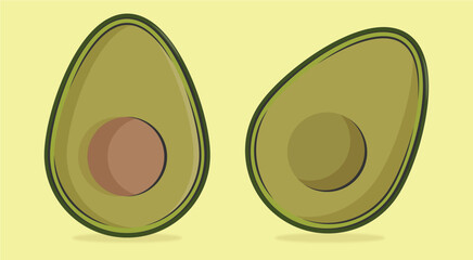set of avocado