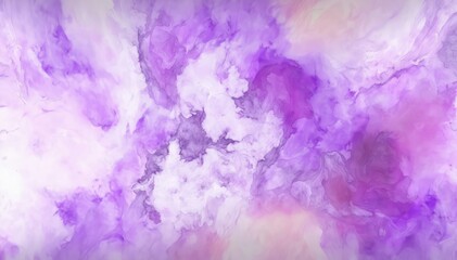 Abstract watercolor background in violet tones. Generative AI.