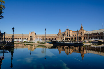 The Plaza de España 