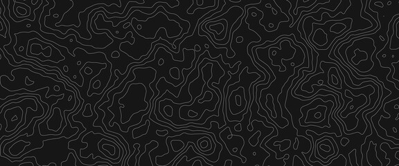 Topographic outlone horizontal background