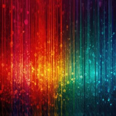 Abstract Colored Background with Colorful Strips. Generative AI