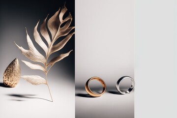 discover the beauty of luxurious jewelry with designer background generative ai