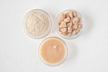 Baobab fruit in seed and powder form used for food