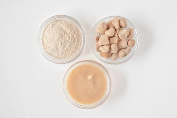 Deurstickers Baobab fruit in seed and powder form used for food © sissoupitch