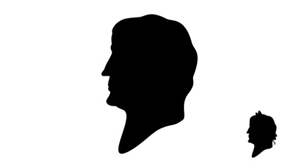 Constantine the Great silhouette