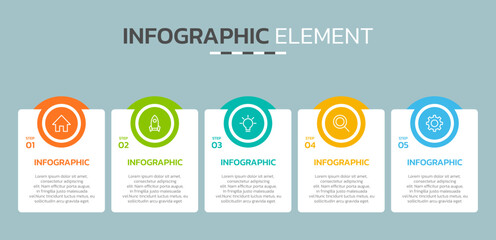 Creative infographic design template