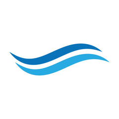 Fototapeta na wymiar wave logo