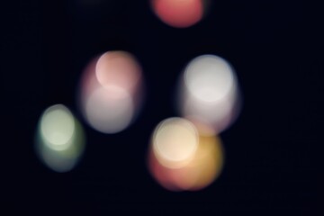 Blurred bokeh effect with sparkle and glow effect for party and glow, shiny, glitter screensavers and wallpapers