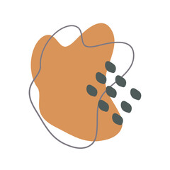 Abstract Shape Organic