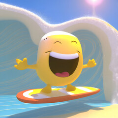 Credible_Surfing_sea_smiling_volumetric_lighting_with_a_stunning