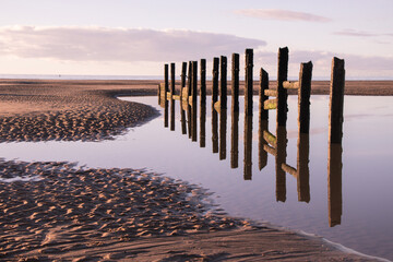 pier in winter