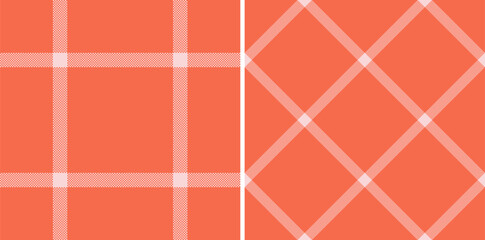 Textile pattern seamless. Vector plaid texture. Check fabric tartan background.
