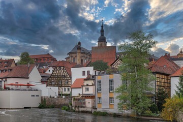 Fototapeta na wymiar Old town Bamberg in Bavaria, Germany
