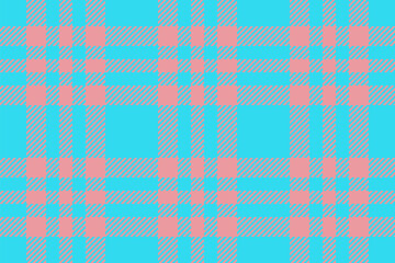 Vector seamless check. Texture plaid pattern. Fabric background tartan textile.