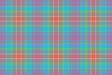 Tartan pattern seamless. Check background fabric. Plaid texture vector textile.