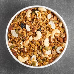 bowl of muesli