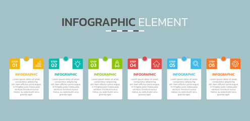 Creative infographic design template